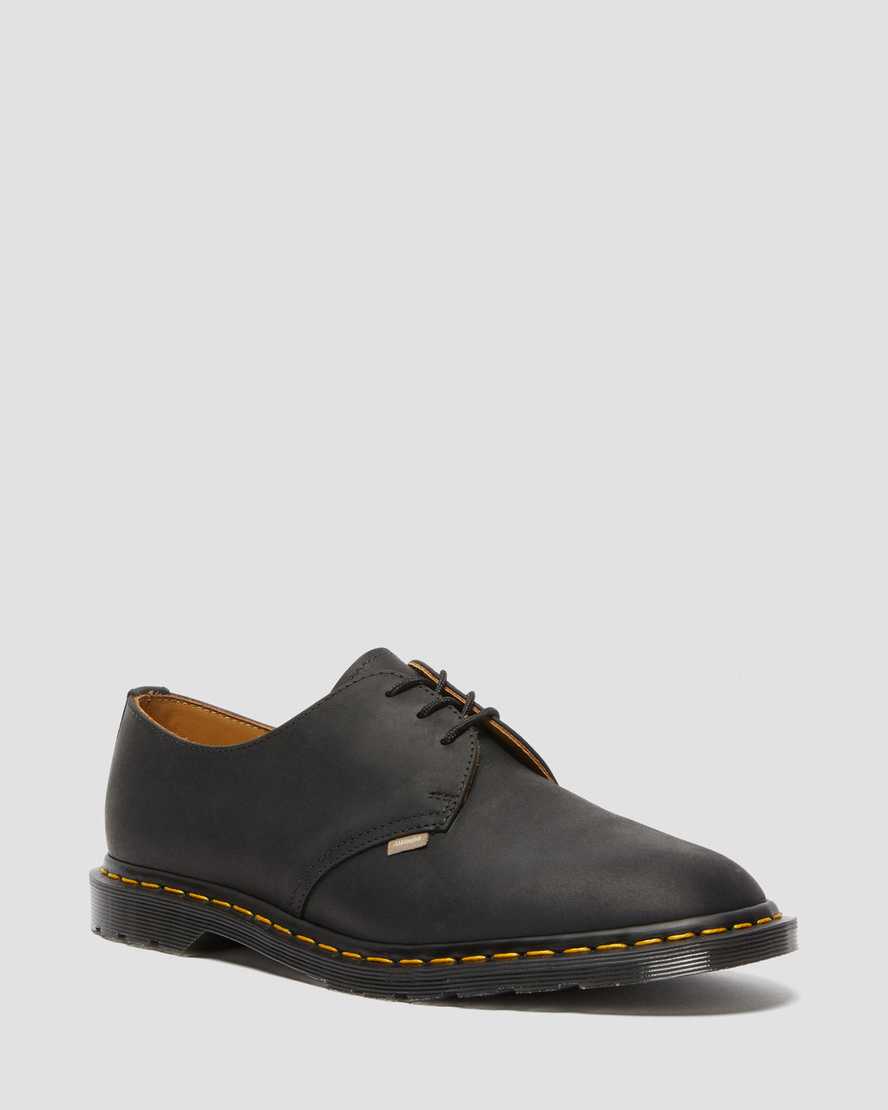 Dr. Martens Archie II JJJJound Wyoming Nahka Miesten Nauhakengät - Mustat Kengät [618-QMPFIJ]